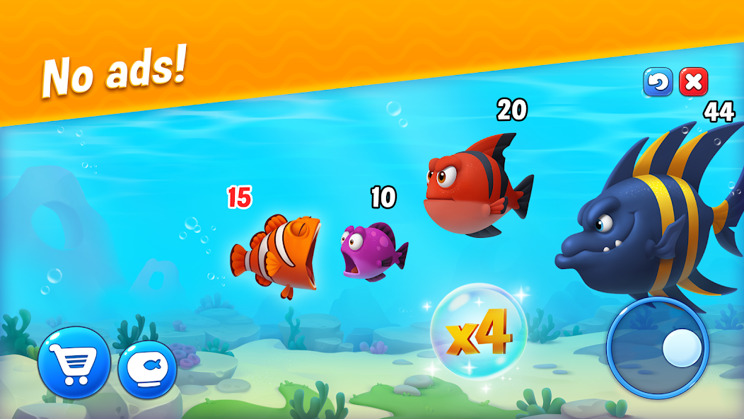 Fishdom 8.0.2.0 APK + Мод (Unlimited money) за Android
