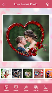 Screenshot 3 Editor de fotos Love Locket android