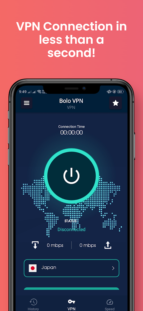 Bolo VPN - Fast & Secure VPNのおすすめ画像1