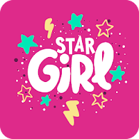 Magic Star Girl sticker for WhatsApp Messenger