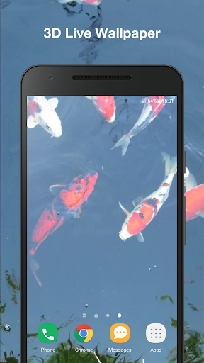 Android application Koi Fish Live Wallpaper screenshort