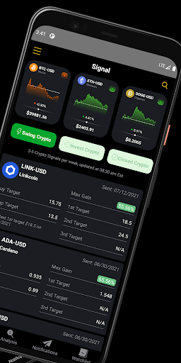 Crypto Swing Alert Screen 2