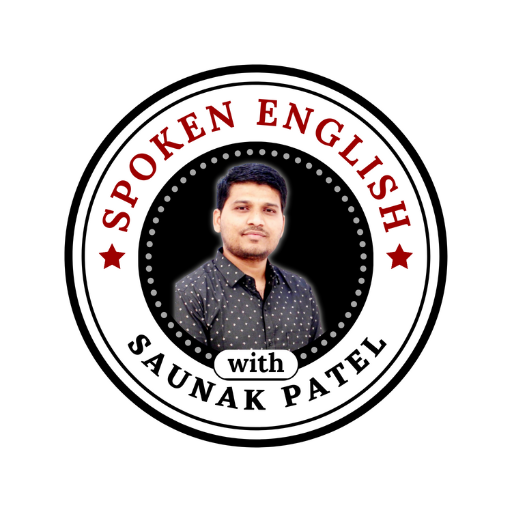 Spoken English With Saunak Sir logo