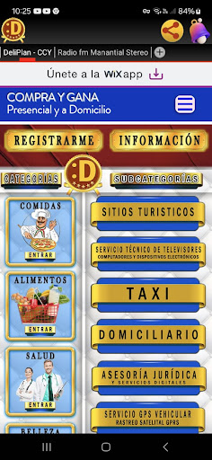 Android application DeliPlan Yopal - Casanare screenshort