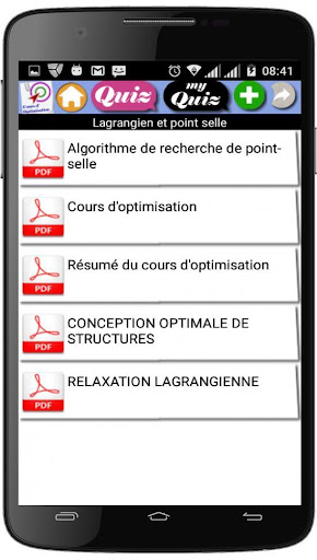 Cours d’Optimisation Screen 3