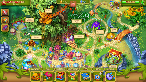 Clover meadow: match 3 game screenshot