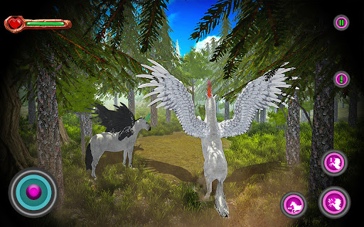 Flying Pegasus Unicorn Games Screen 3
