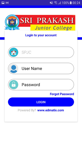 Android application Sri Prakash Junior College - P screenshort