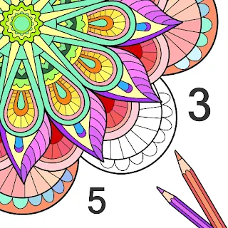 Mandala Color by Number Book apk