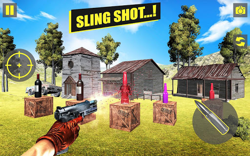Android application Sniper Gun Bottle Shooter 2023 screenshort
