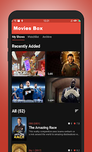 Red TV Tips Box Movies