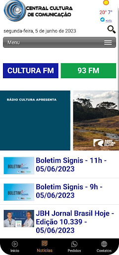 Rádio 93FM Guarapuava Screen 2