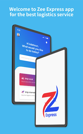 Android application Zee Express screenshort