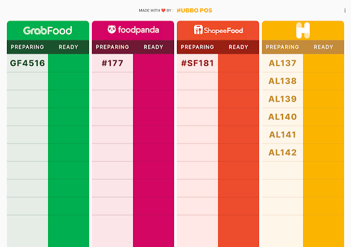 HUBBO POS TDS Screen 2