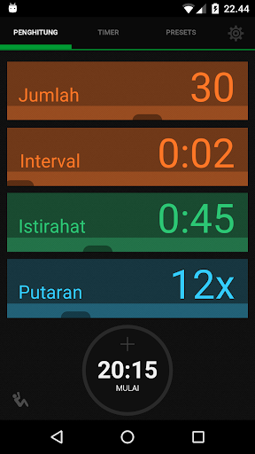 Pratinjau aplikasi