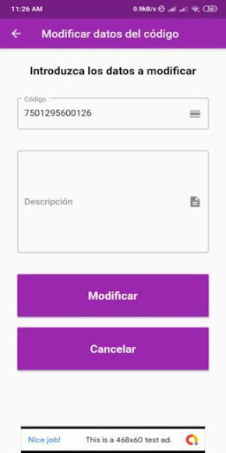QRCodeScanner Screen 2
