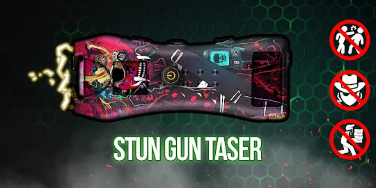 Stun Gun Shock Taser Prank App
