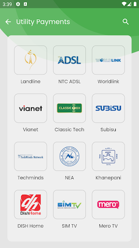 Android application Morang Mobile Banking screenshort