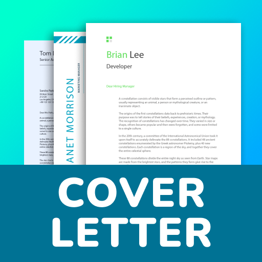Cover Letter Maker for Resume 4.8 Icon