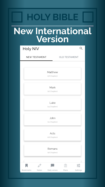Holy NIV Bible - offline app - 1.1 - (Android)