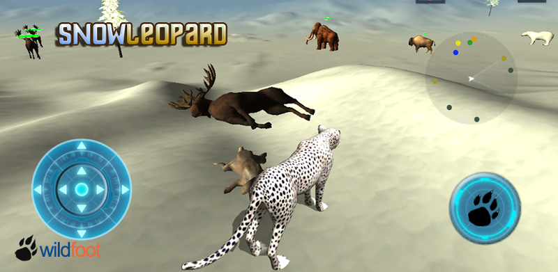 Snow Leopard Chase Simulator