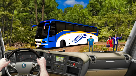تنزيل لعبة Hill Coach Bus Simulator 2025 مهكره للاندرويد 2