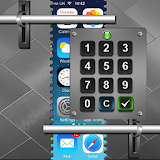 Metal Door lock Screen icon