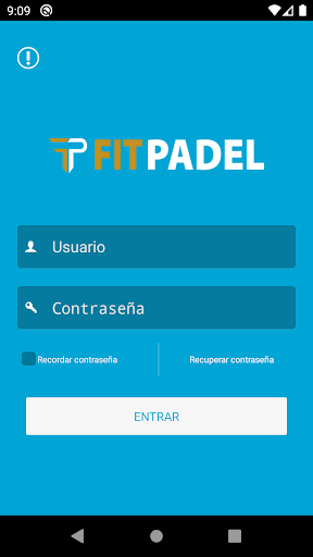 Android application FitPadel Curauma screenshort