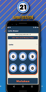 Lotto BRUNEI Random Numbers for BRUNEI Lottery 1.5 APK screenshots 1