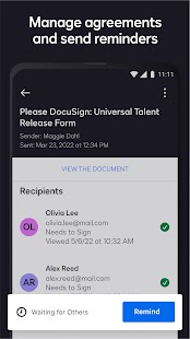 DocuSign - Upload & Sign Docs Screenshot