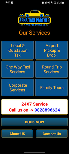 ApnaTaxiPartner Screen 2
