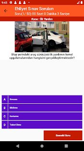 Ehliyet Sinav Sorulari 2022 1.37 screenshots 2