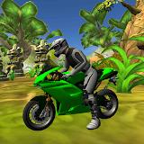 Jungle Motorbike Jumping 3D icon