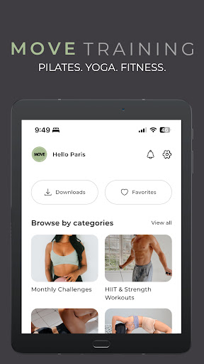 Screenshot of MOVE Training