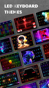 LED Keyboard: Colorful Backlit Captura de tela