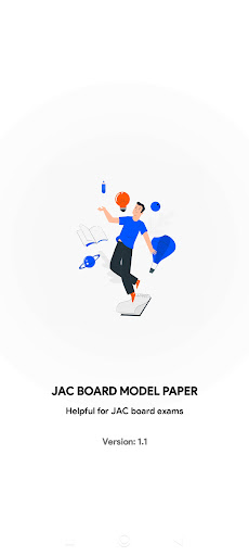 Android application JAC Board Model Paper 2024-25 screenshort