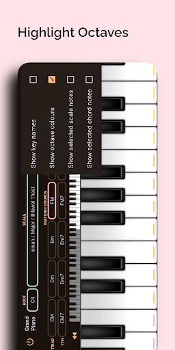 Grand Piano and Keyboard Screen 3