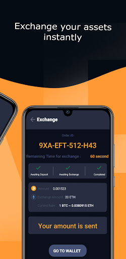 Xapa Wallet - BTC, ETH, DOGE, Screen 3