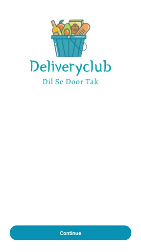 Android application Delivery Club screenshort