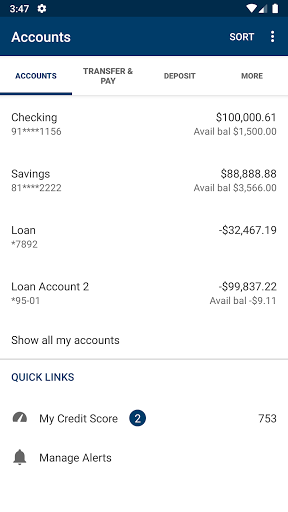 Texas Regional Bank Mobile Ban Screen 3