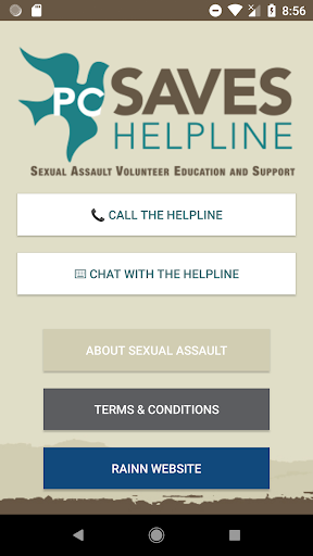 Android application PC Saves Helpline screenshort