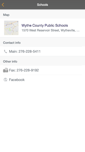 Wythe County School District Screen 2
