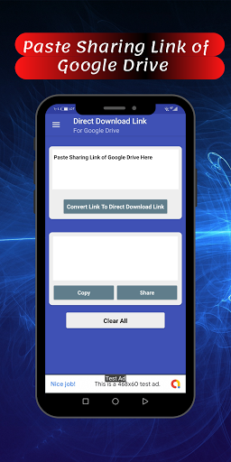 Android application Direct Download Link Generator screenshort