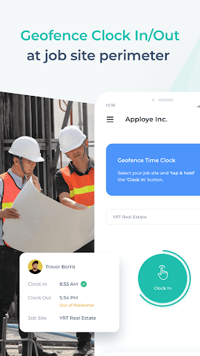 Employee Time Tracking Screen 3