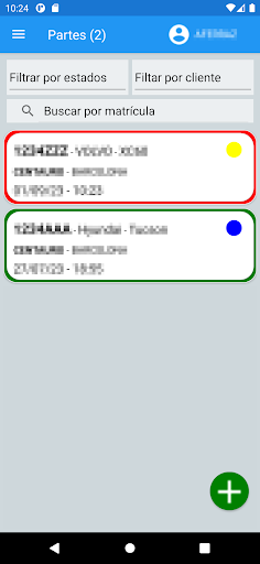 Android application FleetSmartRepair screenshort
