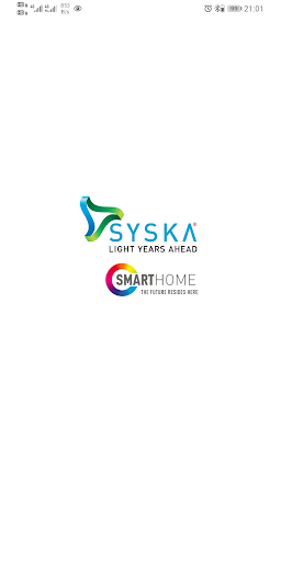 Android application Syska Smart Home screenshort