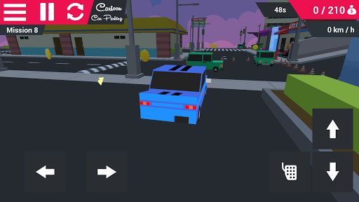 Android application Cartoon Car Game screenshort
