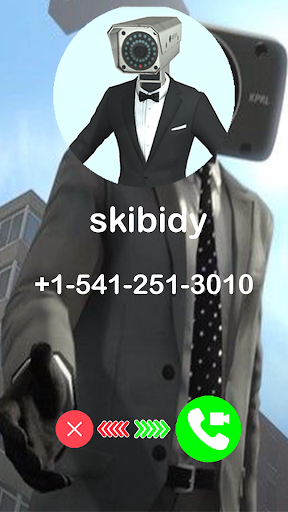 Camera Man Fake Call Skibidy