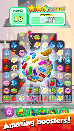 Greedy Cat Match 3 Screen 3