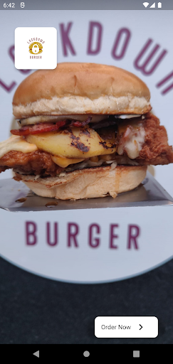 Android application Lockdown Burger screenshort